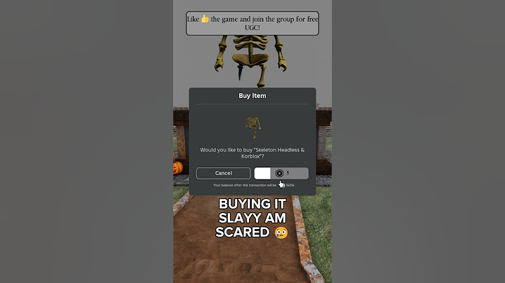 Thank you Roblox !! 🎃 group : ’iconicUGC’ 🍂 #gaming #headless #roblox #cheapheadless #korblox