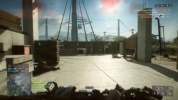 Battlefield 4 MCOM defence kill streak.