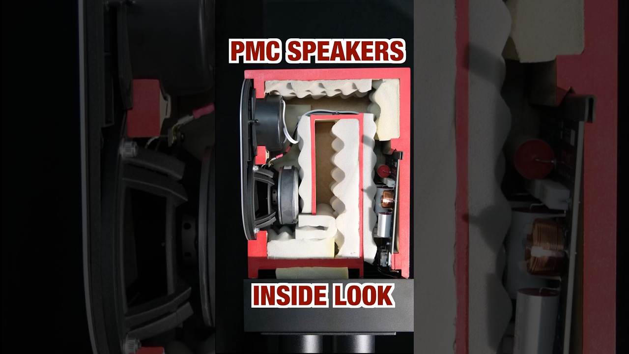PMC SPEAKERS. INSIDE VIEW. 