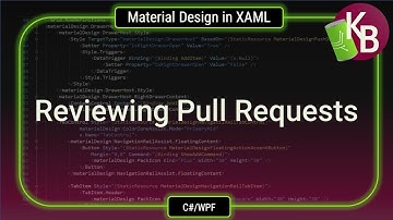 C#/WPF - Reviewing Material Design in XAML PRs
