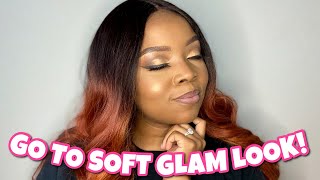 Soft Glam Go To Makeup Look