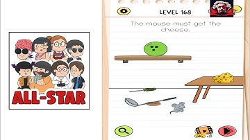 Brain test all star level 218 the mouse must get the cheese