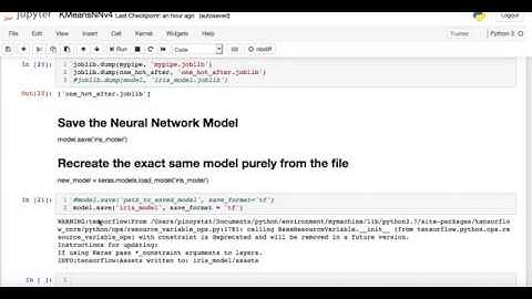 How to create a python module to deploy your machine learning / Neural Network  model