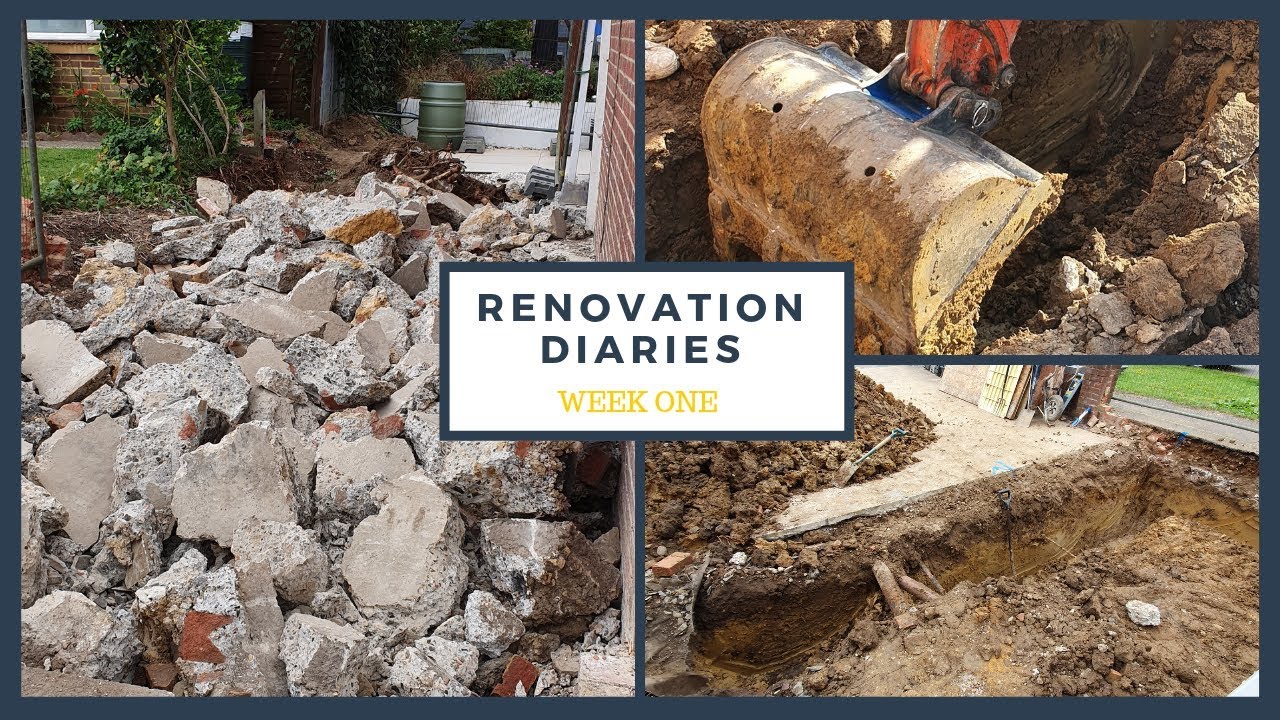 House Extension Vlog Week 1