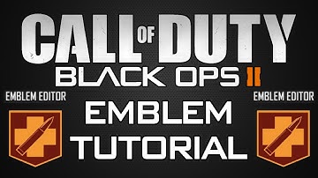 Black Ops 2 Emblem Tutorial: BEST Juggernog Soda Emblem (How to make Black Ops 2 Zombies Emblem)