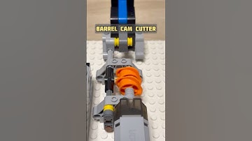 Barrel Cam Cutter #lego #technic #legotechnic #mechanical #diy #mechanism