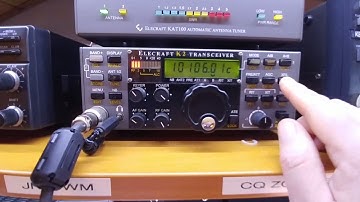 Elecraft k2 amazing cw rx on 30 m
