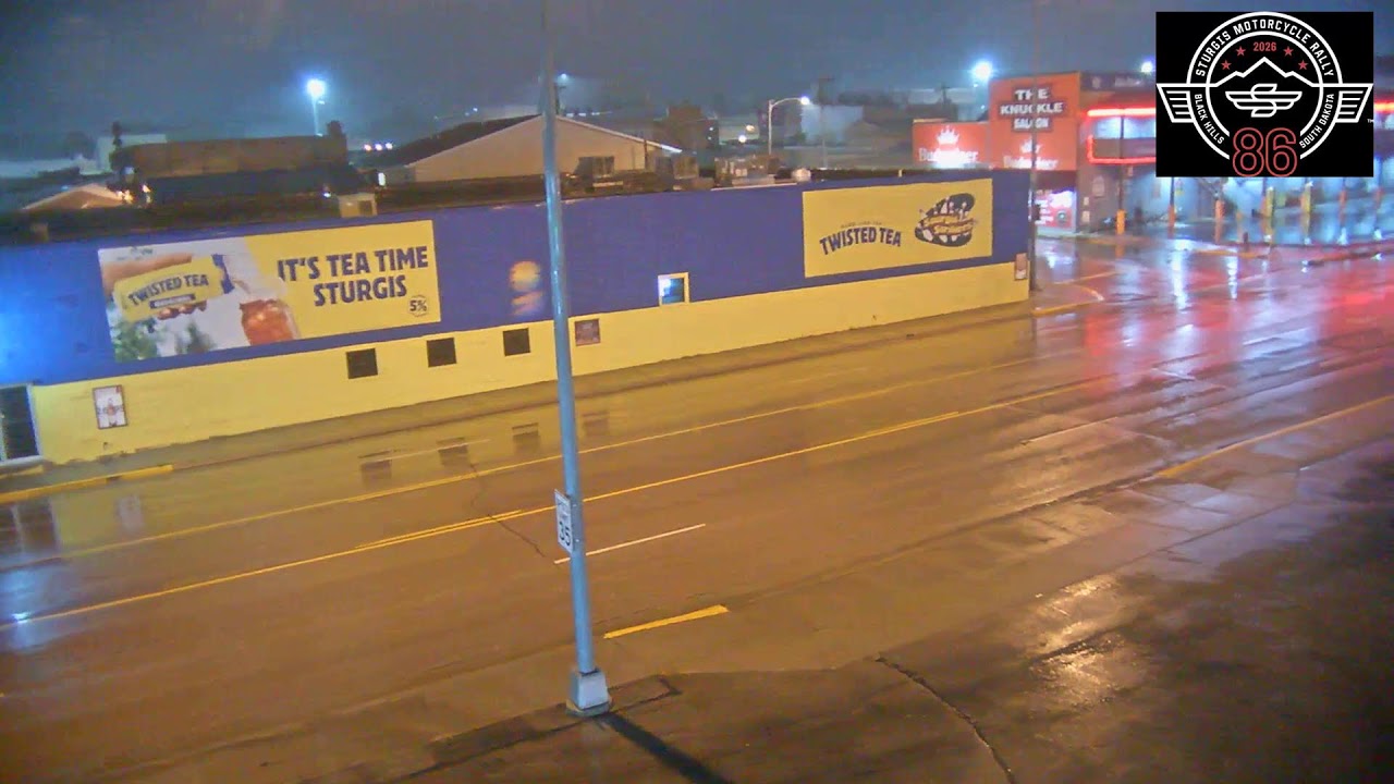Lazelle Street at Sturgis Liquor – Sturgis Motorcycle Rally — Sturgis, SD live camera thumbnail