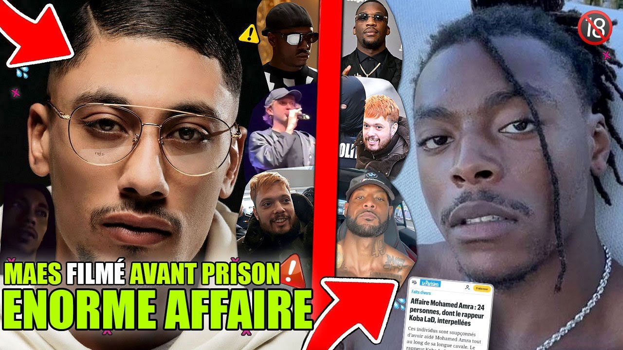 MAES FILMÉ avant ARRESTATION, KOBA INTERPELLÉ avec 24 PERSONNE pour MOHAMED AMRA BOOBA FESTIVAL VALD