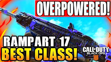 RAMPART BEST CLASS SETUP! (AFTER UPDATE BLACK OPS 4)