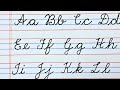Cursive writing, Capital letters, Small letters कैसे लिखना सिखाएं, A to Z, abcd, ukg , lkg