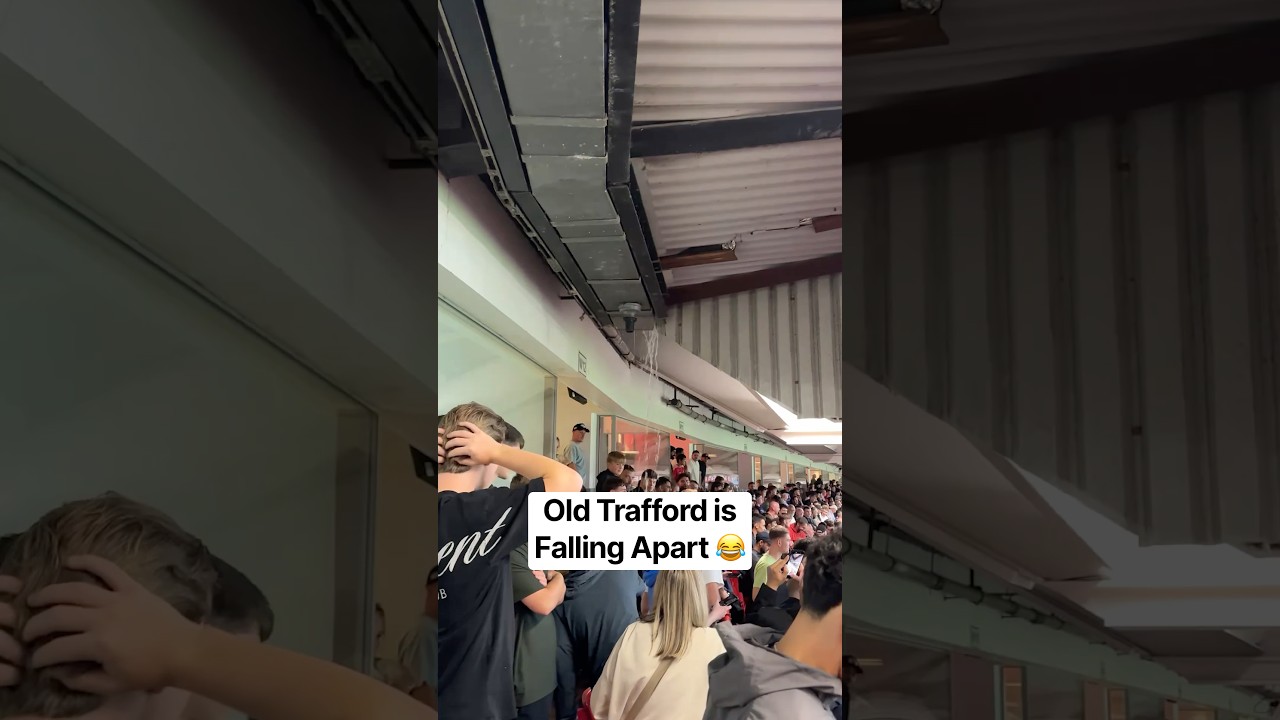Old Trafford is Falling Apart 😂