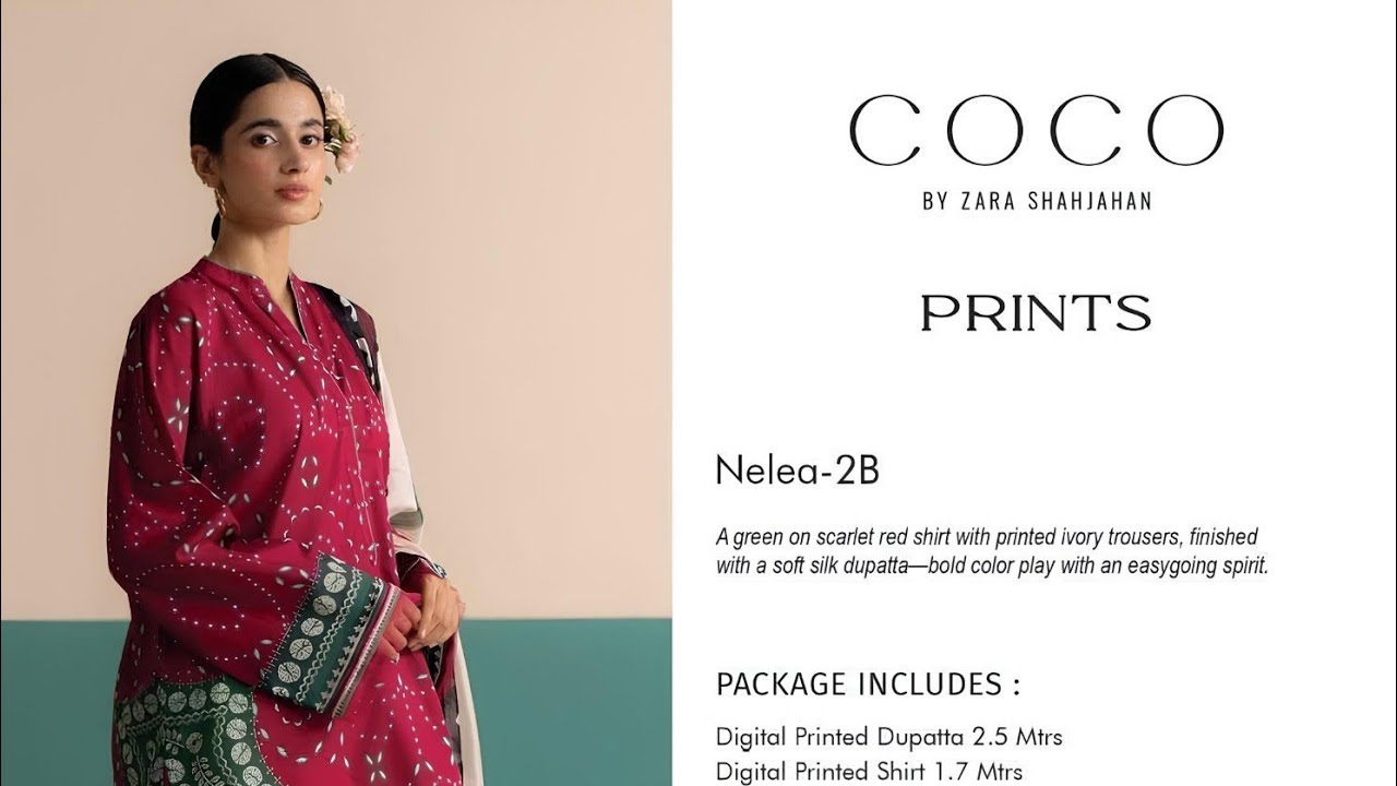 Coco by Zara Shah Jahan – Printed 3Pc | Latest Winter Collection | Unstitched Ladies Suit 