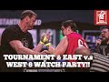 NO ELIMINATION TOURNAMENT | EAST VS WEST 8 WATCH PARTY
