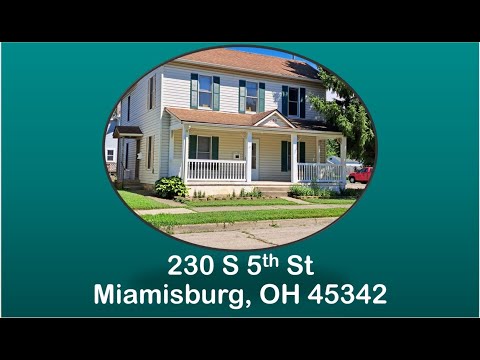 230 S 5th St, Miamisburg, OH home video tour