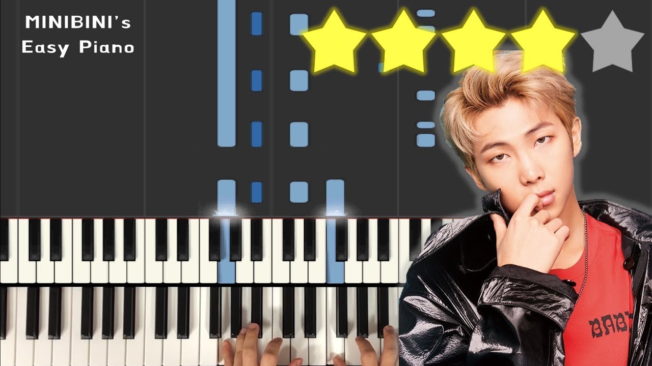 RM (BTS) - SEOUL 《Piano Tutorial》 ★★★★☆