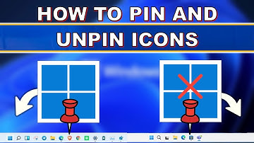 How to Pin and Unpin Icons on Taskbar Windows 10