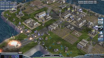 USA Air Force - Command & Conquer Generals Zero Hour - 1 vs 5 HARD Gameplay