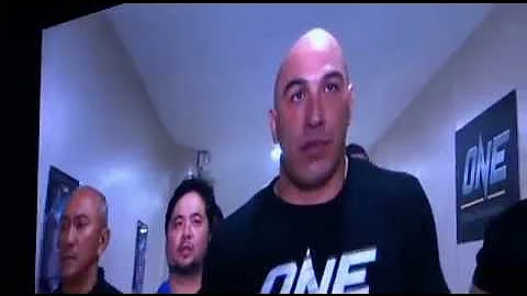 One FC: Warrior's Way: Brandon Vera entrance "I'm Coming Home" highlights, interview Igor Subora
