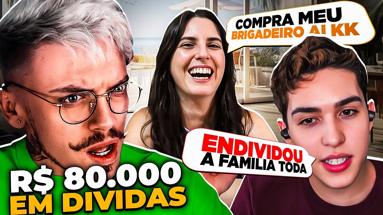 a mulher PEDE DINHEIRO na internet pois endividou a família toda