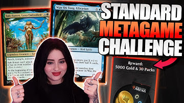 WINNING the Metagame Challenge with the BEST Deck in Standard?! | MTG Arena