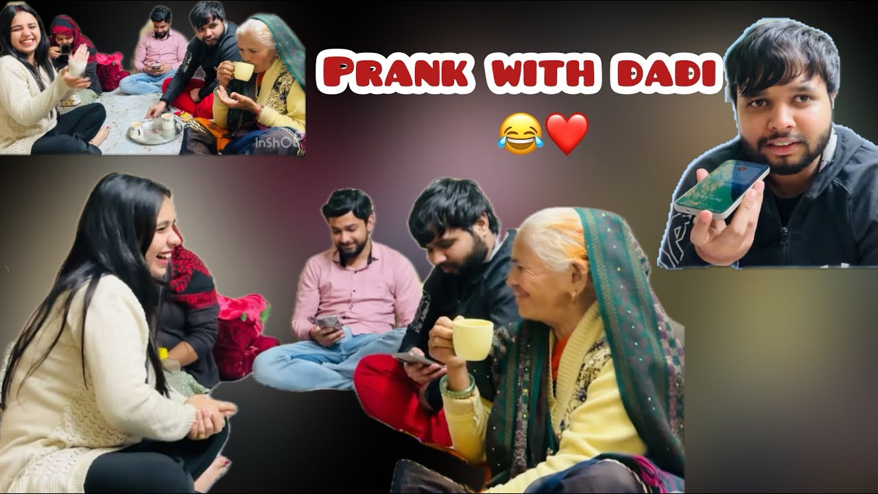 Prank with dadi 😂❤️