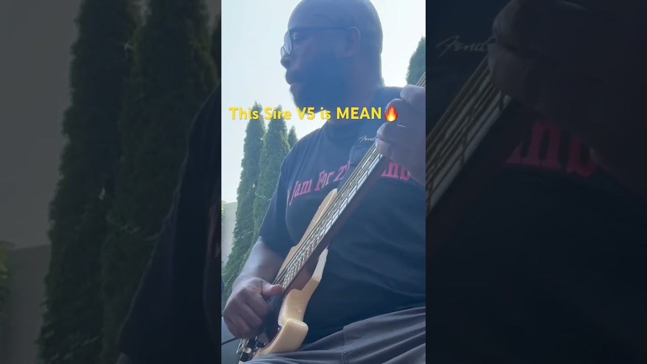 Sire V5 Jazz Bass — Punchy and MEAN🔥What do you think?