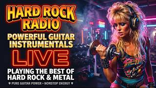 HARD ROCK RADIO 🔴 LIVE | Workout Rock for Gym & Focus #15