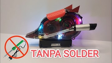 MEMBUAT TIPE X TRONDOL TANPA SOLDER dengan alat sederhana di rumah