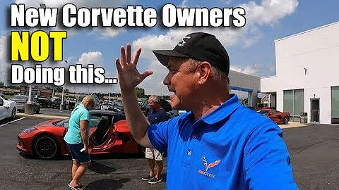 STOP DOING THIS NEW CORVETTE OWNERS ~ DAVE & KIM'S...