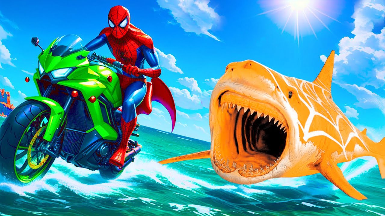 Spider-Man 🌀 rescue Deadpool vs Venom GTA 5