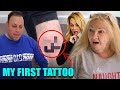 Family see's my tattoo for first time