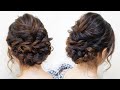 ☆かわいいまとめ髪のヘアアレンジ！ベース巻きなし！髪の毛が多い方にオススメ！Hair styling Hair arrangement 头发　헤어EASY Updo Hairstyle