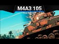 M4A3 (105) ЖИРНОТА в War Thunder