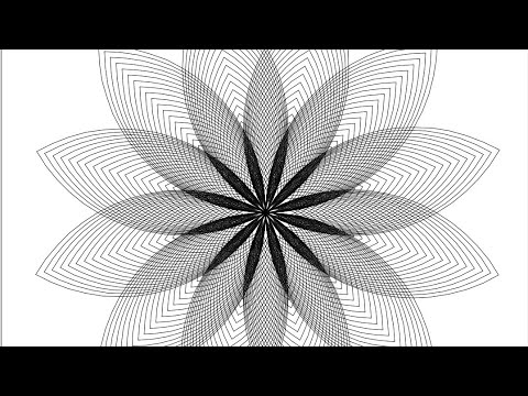 Flowers in Python | 12 Sepals | Vivek Telugu Library