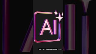 4 Minutes Mein Professional Logo — Client Ne Diye ₹3,000 💰 AI Logo Secret! | #shorts