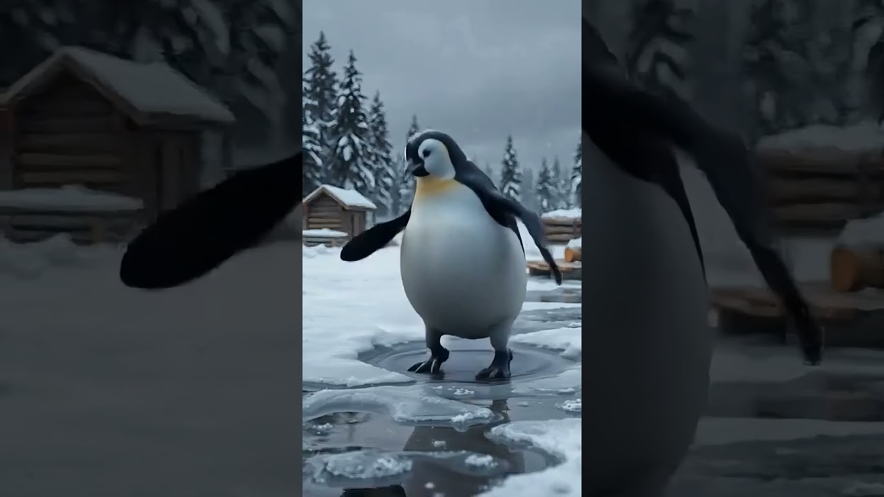 Funny Penguin Run 🐧😱