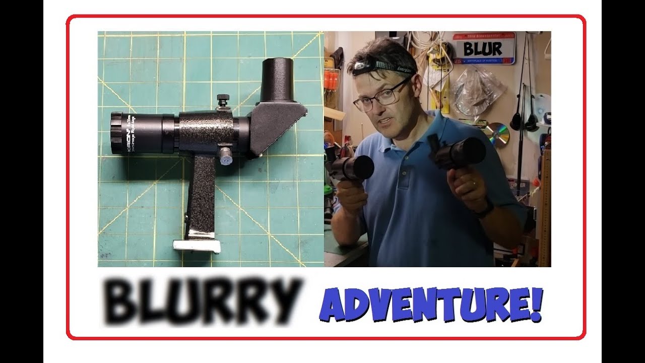 Two Blurry Telescope Viewfiners? Mystery Solved! YouTube