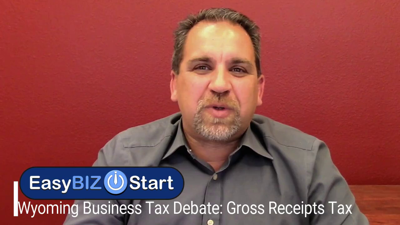Wyoming Business Tax Debate Gross Receipts Tax YouTube