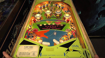 Rocket III (Bally, 1967) Flipper Pinball
