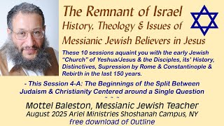 Remnant of Israel 4-A: History Theology Messianic Jewish believers in Messiah Yeshua Jesus. Baleston Remnant of Israel 4-A: History Theology Messianic Jewish believers in Messiah Yeshua Jesus. Baleston