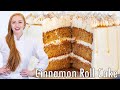 Cinnamon Roll Cake Recipe - with cream cheese frosting