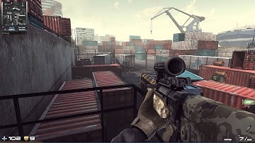 Contract Wars Career 132: Gain 700 experience points in single match on the Bay5 map