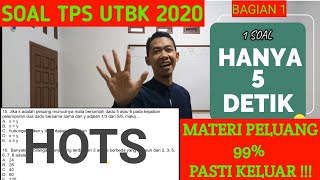 Prediksi SOAL TPS UTBK 2020   PELUANG 1