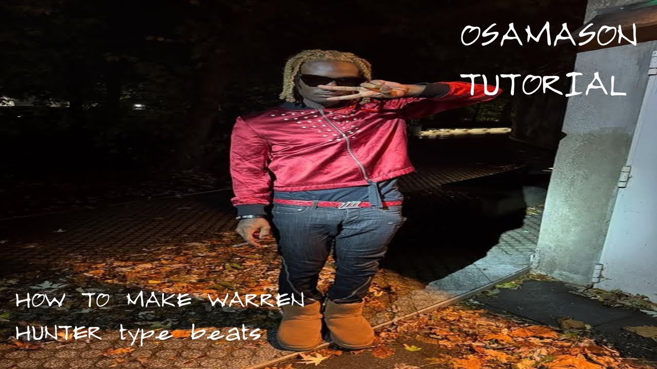 How WARREN HUNTER makes PSYKOTIC beats for OSAMASON | Fl Studio Tutorial