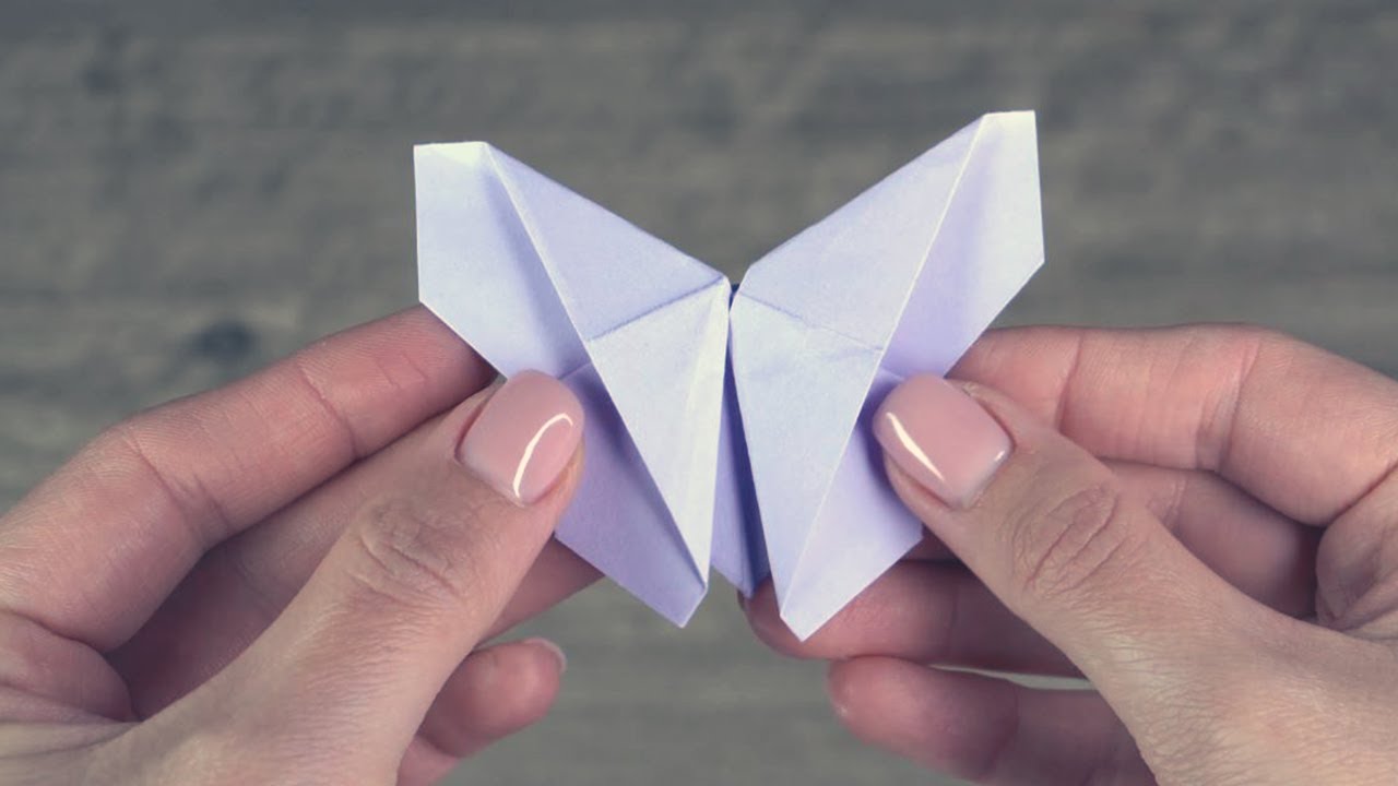 🦋 How To Make an Origami Butterfly Step by Step 