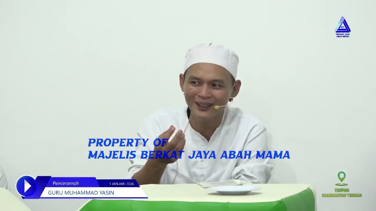 Rutinan Majelis Berkat Jaya Abah Mama An Nur - (AL HIKAM) Kamis, 01 Januari  2026, Timpah - Kalteng