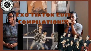 DAY #16 EXO TIKTOK EDIT COMPILATIONS REACTION!!!!!!!!!!!!!!!!!