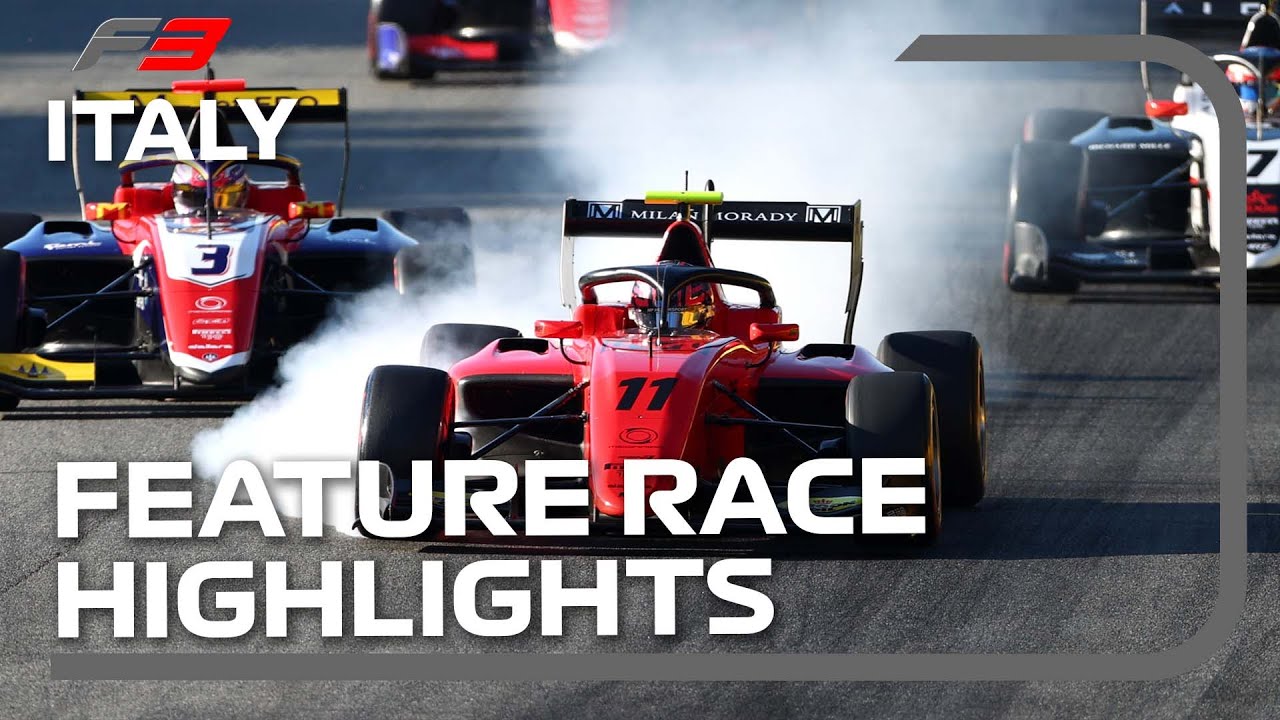 F3 Feature Race Highlights 2022 Italian Grand Prix