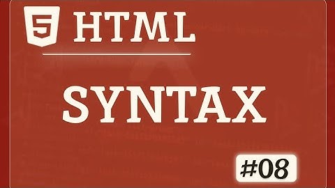 Learn HTML In Af-Somali 2023 #08  || SYNTAX #ac_coder